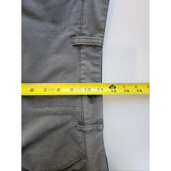 Club Monaco Pants Mens 29 Gray Cargo Chino Utility Flap Pockets Workwear Casual - Picture 6 of 11